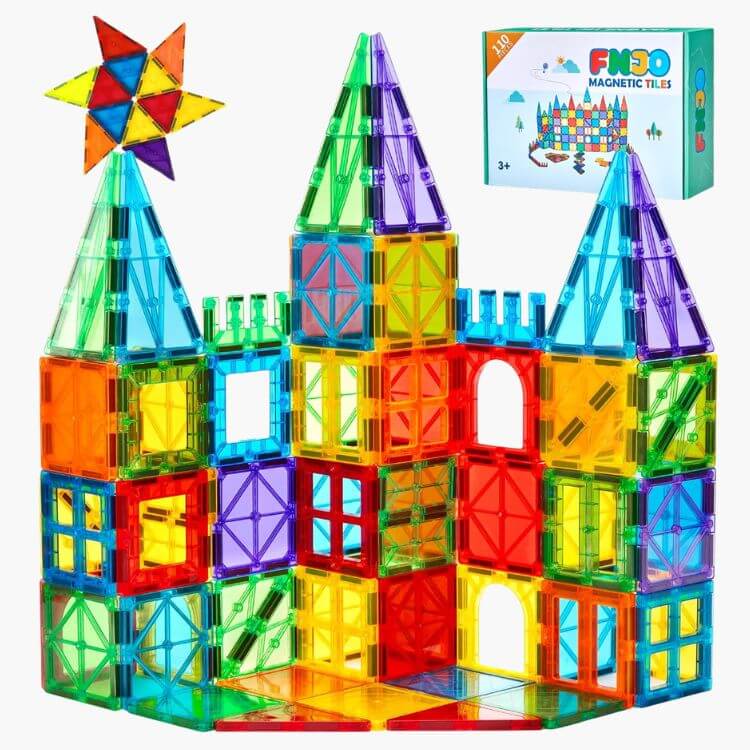 110PCS Magna Tile Building Set