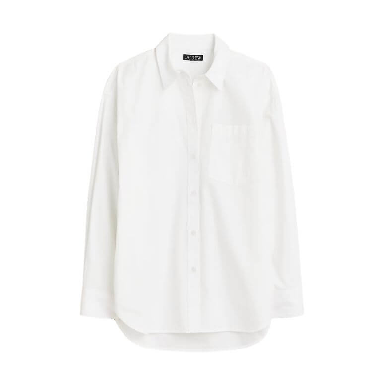 classic white button down