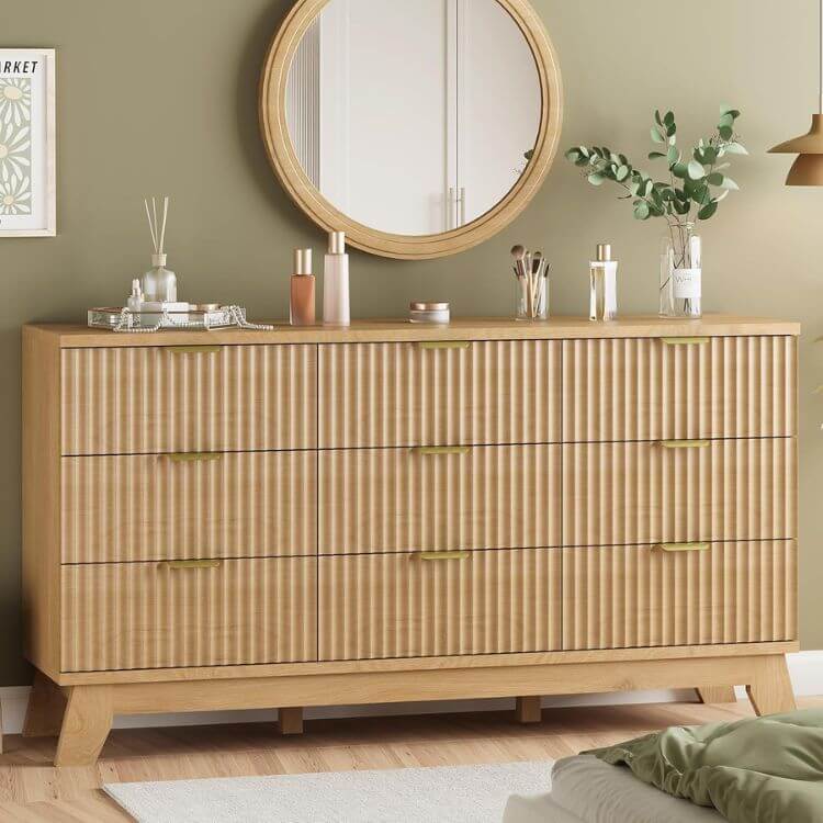 Fluted Dresser