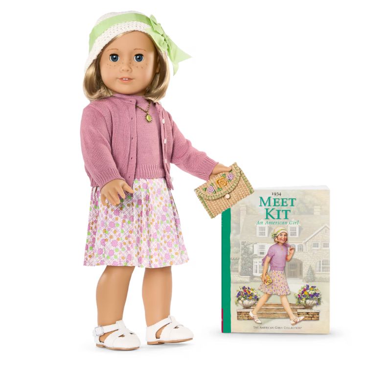 Kit Kittredge Doll, Book & Accessories