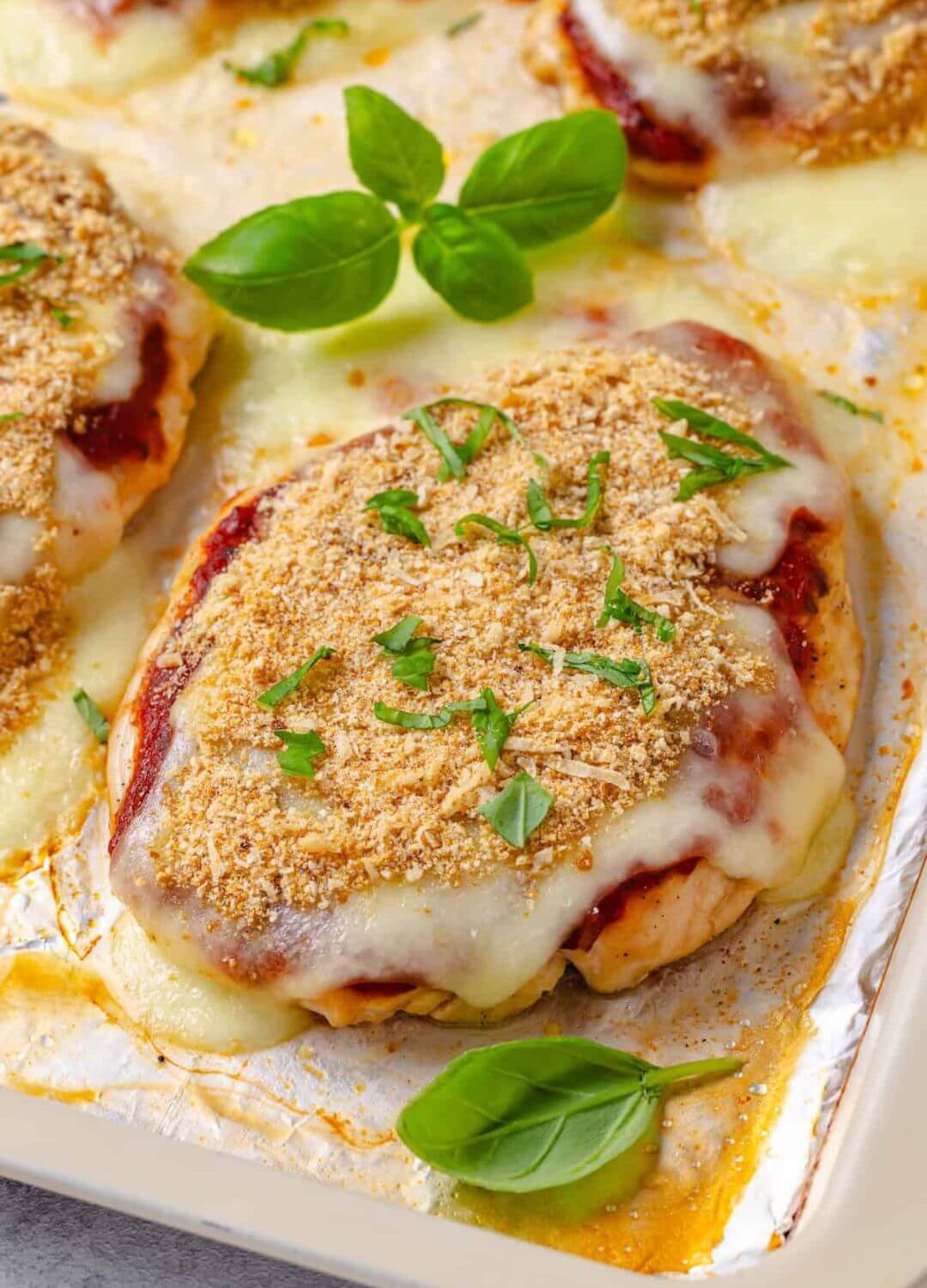 chicken parm sheet pan dinner recipes