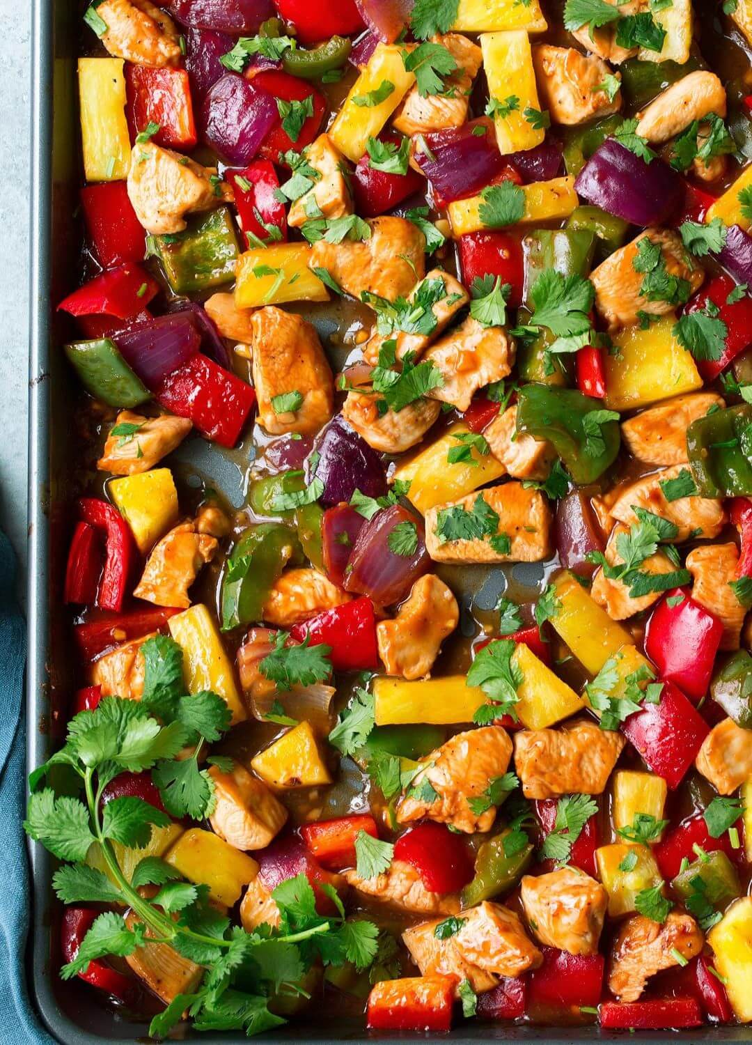 hawaiian chicken sheet pan dinner recipes