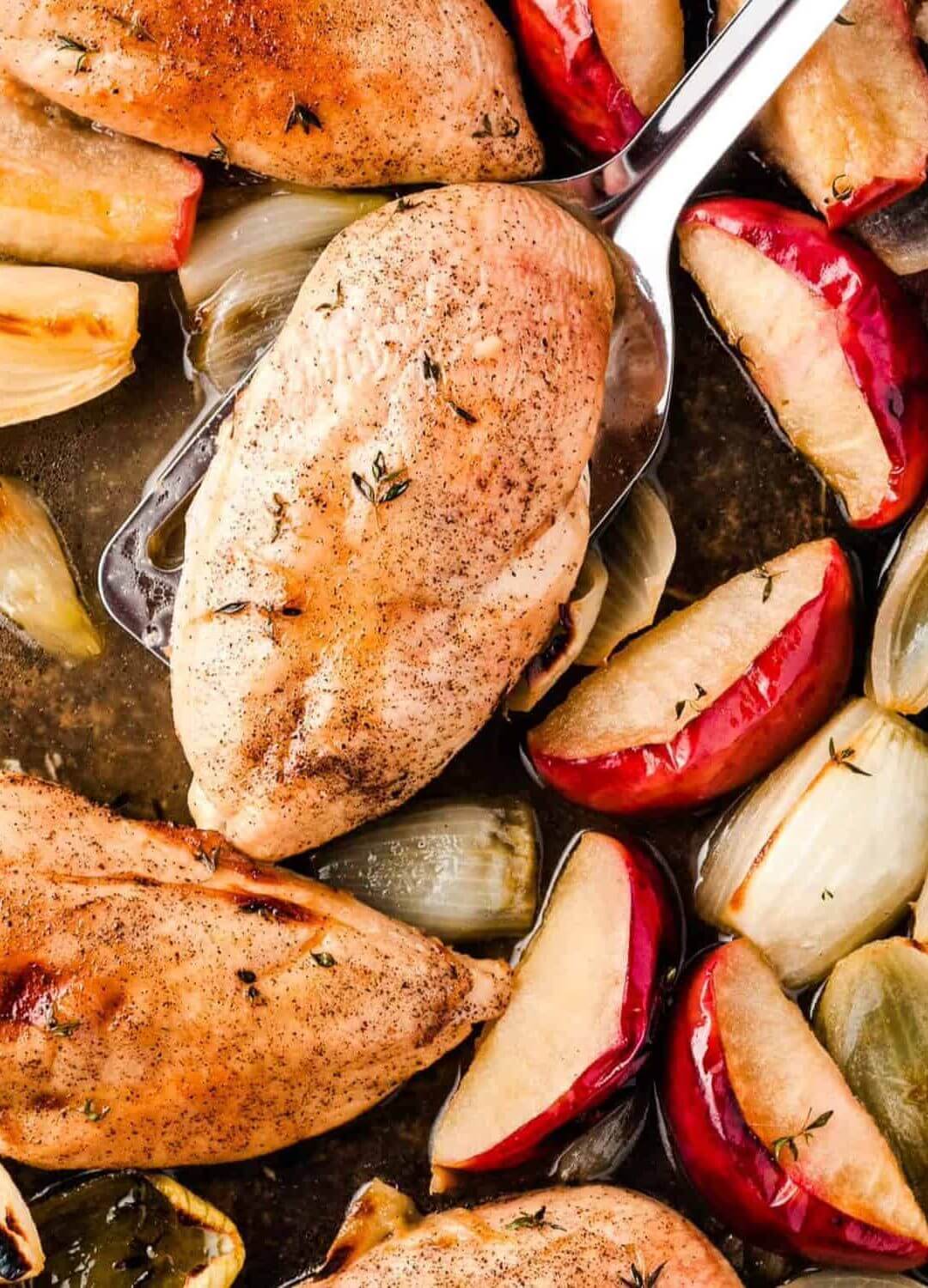 apple chicken sheet pan recipes