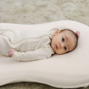 Snuggle Me Lounger Curve + Muslin Cover Set