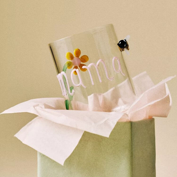 Love Notes Mama Icon Juice Glass