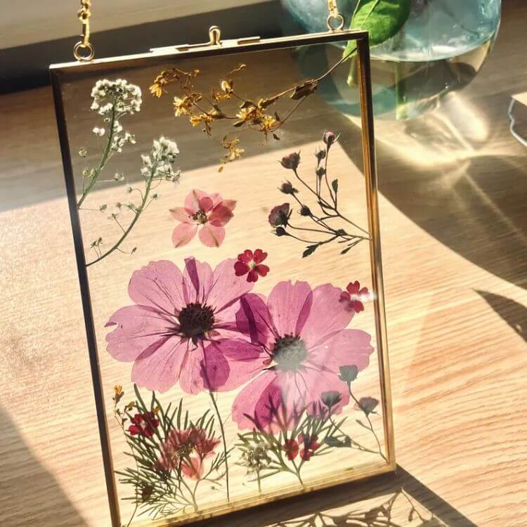 DIY Pressed Flower Frame Art Kit
