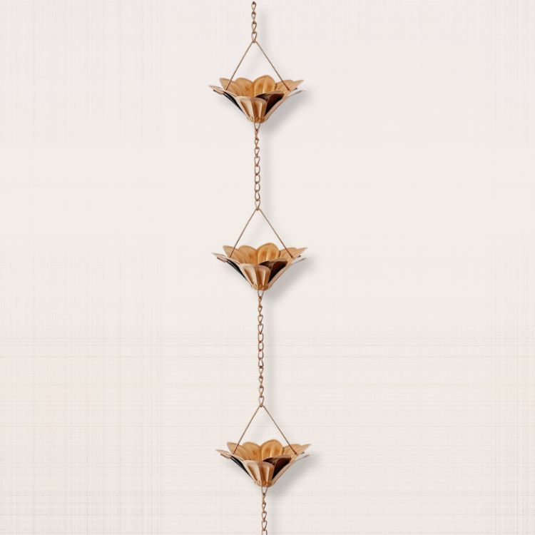 Flower Rain Chain