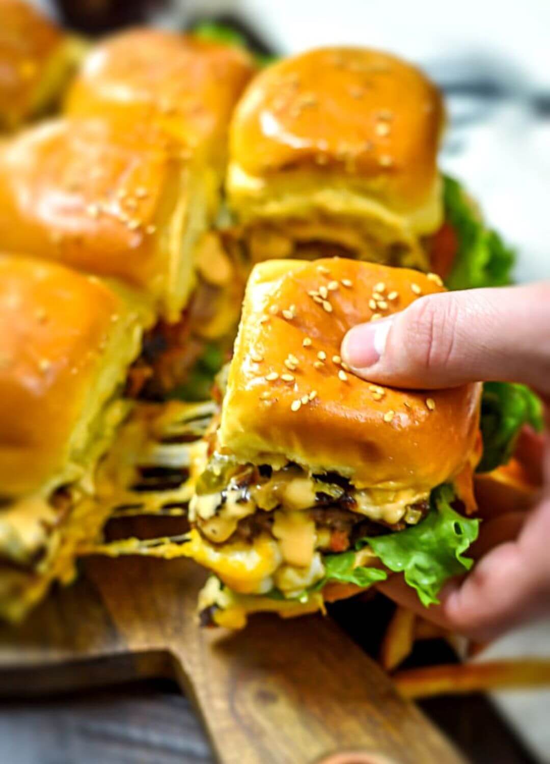 sheet pan sliders ground beef dinner ideas