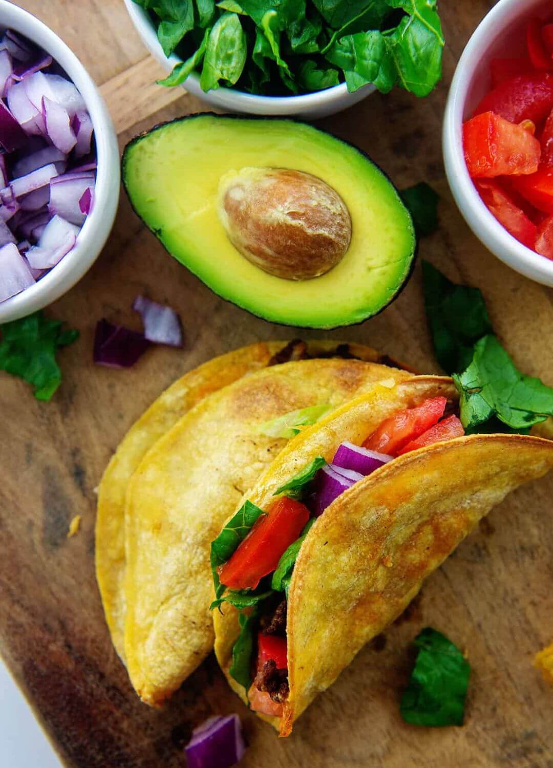 air fryer tacos ground beef dinner ideas