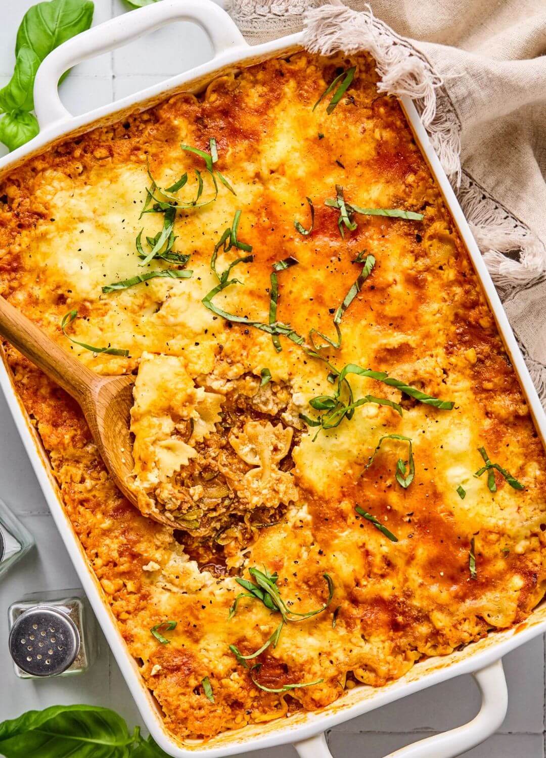 zuchinni casserole ground beef dinner ideas