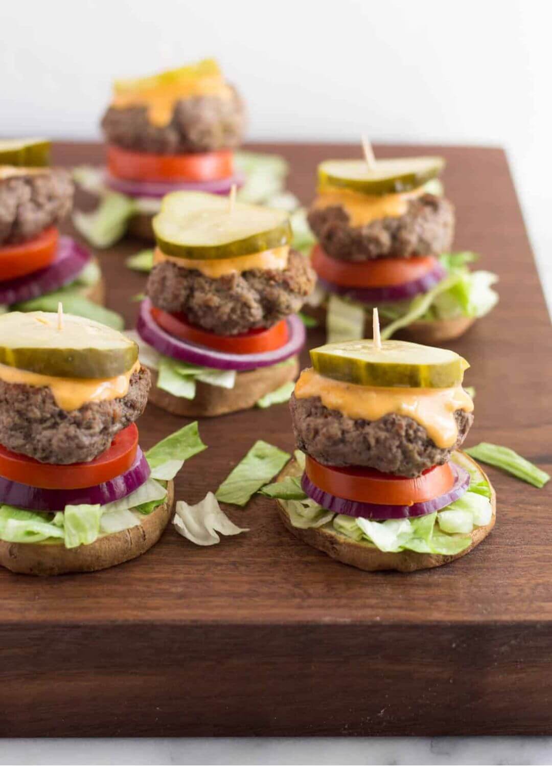 sliders '90s food