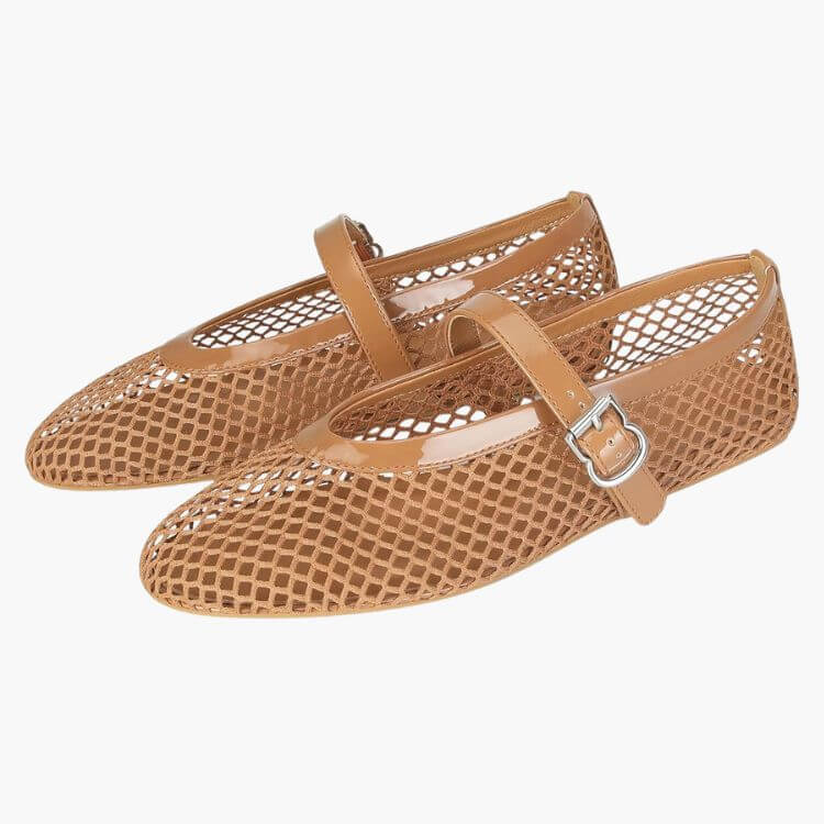Mesh Ballet Flats