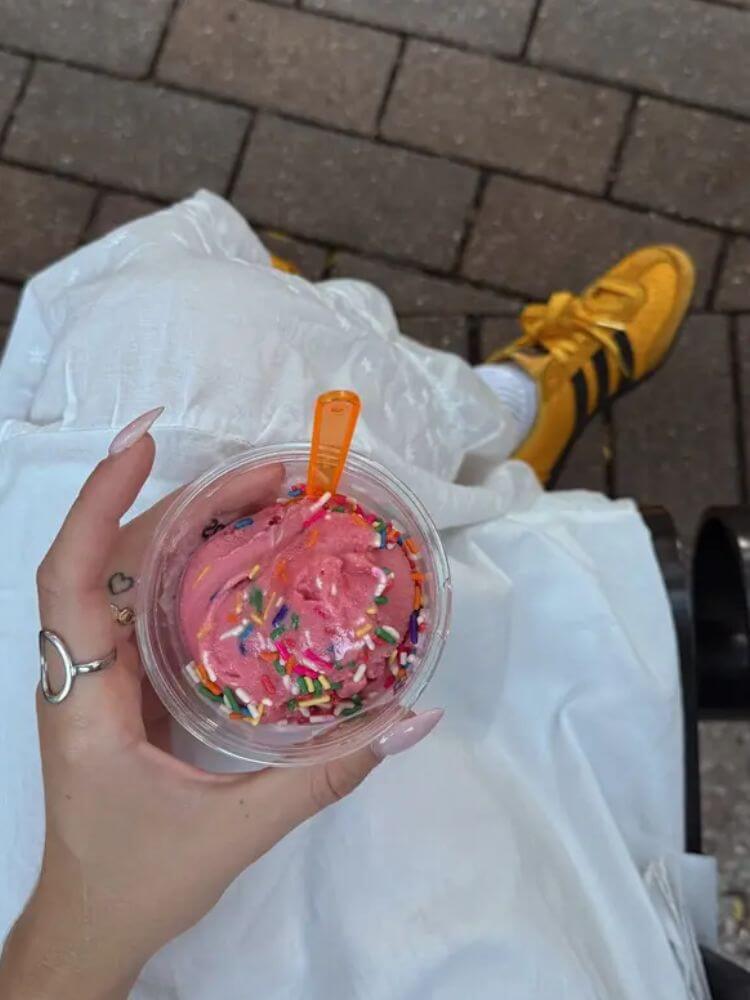 colorful sneakers