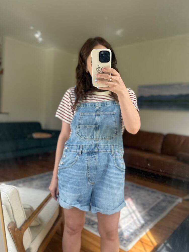 overall shorts for women