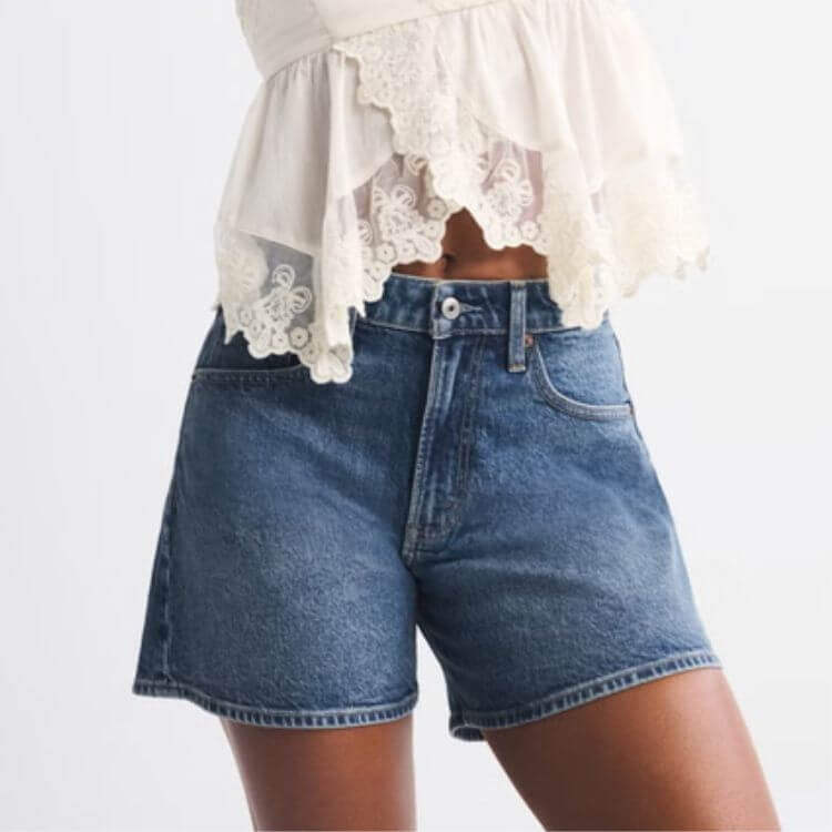 Curve Love High Rise Dad Short