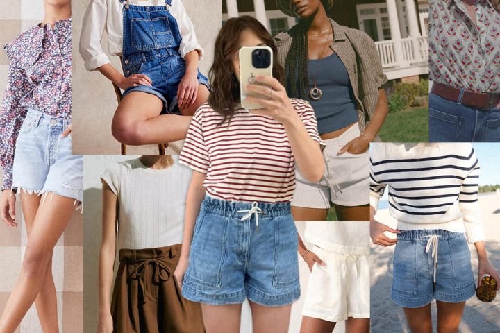 best shorts for curvy and petite women