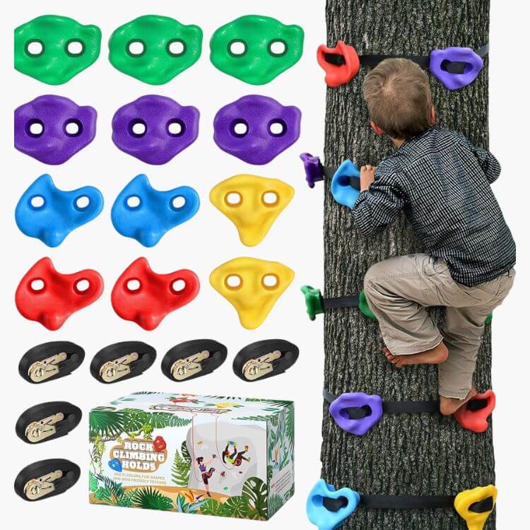 Ninja Tree Climbing Holds