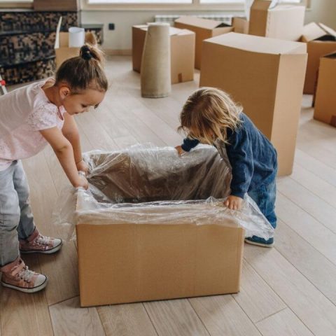 moving with kids