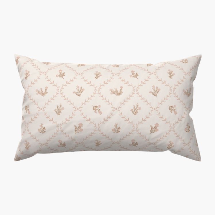 Cottagecore Floral Throw Pillow