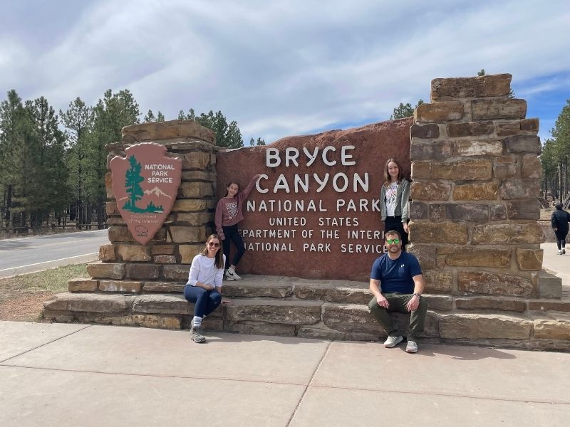 bryce canyon family road trip utah