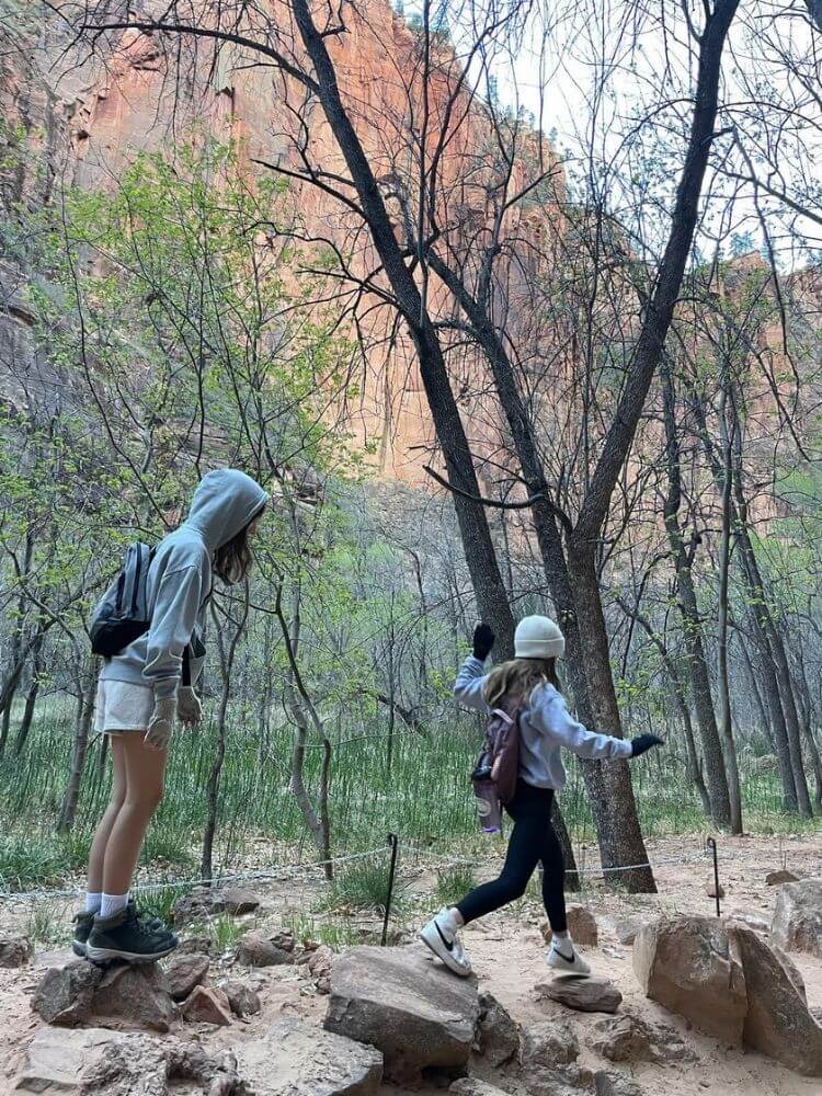 river walk utah zion national park