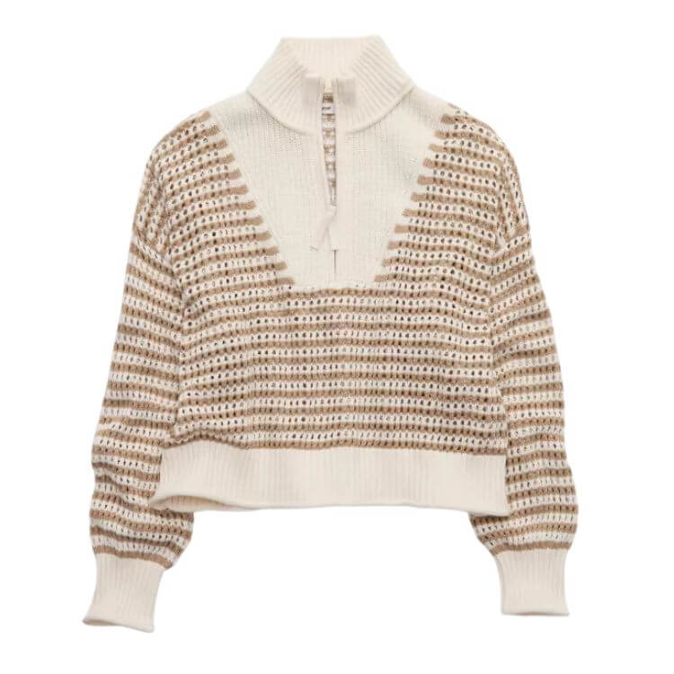 striped sweater