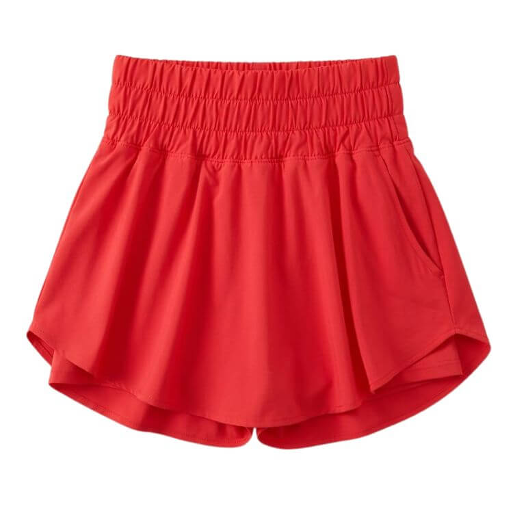 ruffled skirt