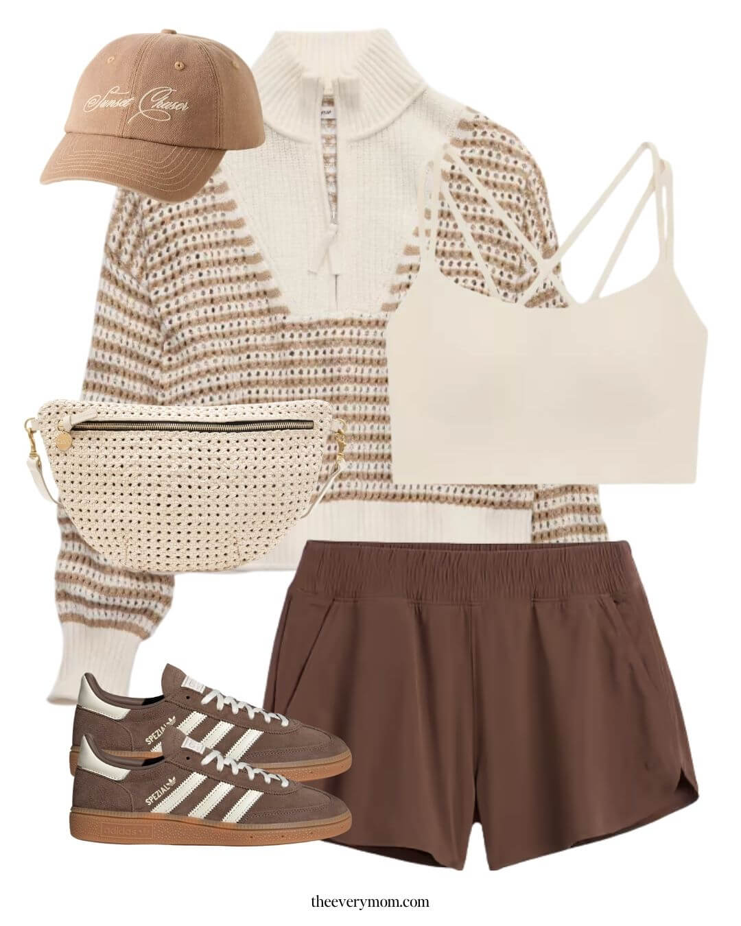 summer athleisure capsule outfit 3