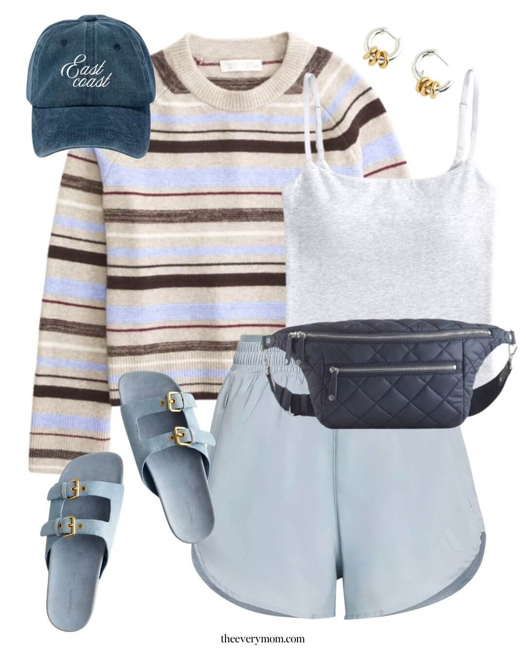 summer athleisure capsule outfit 6
