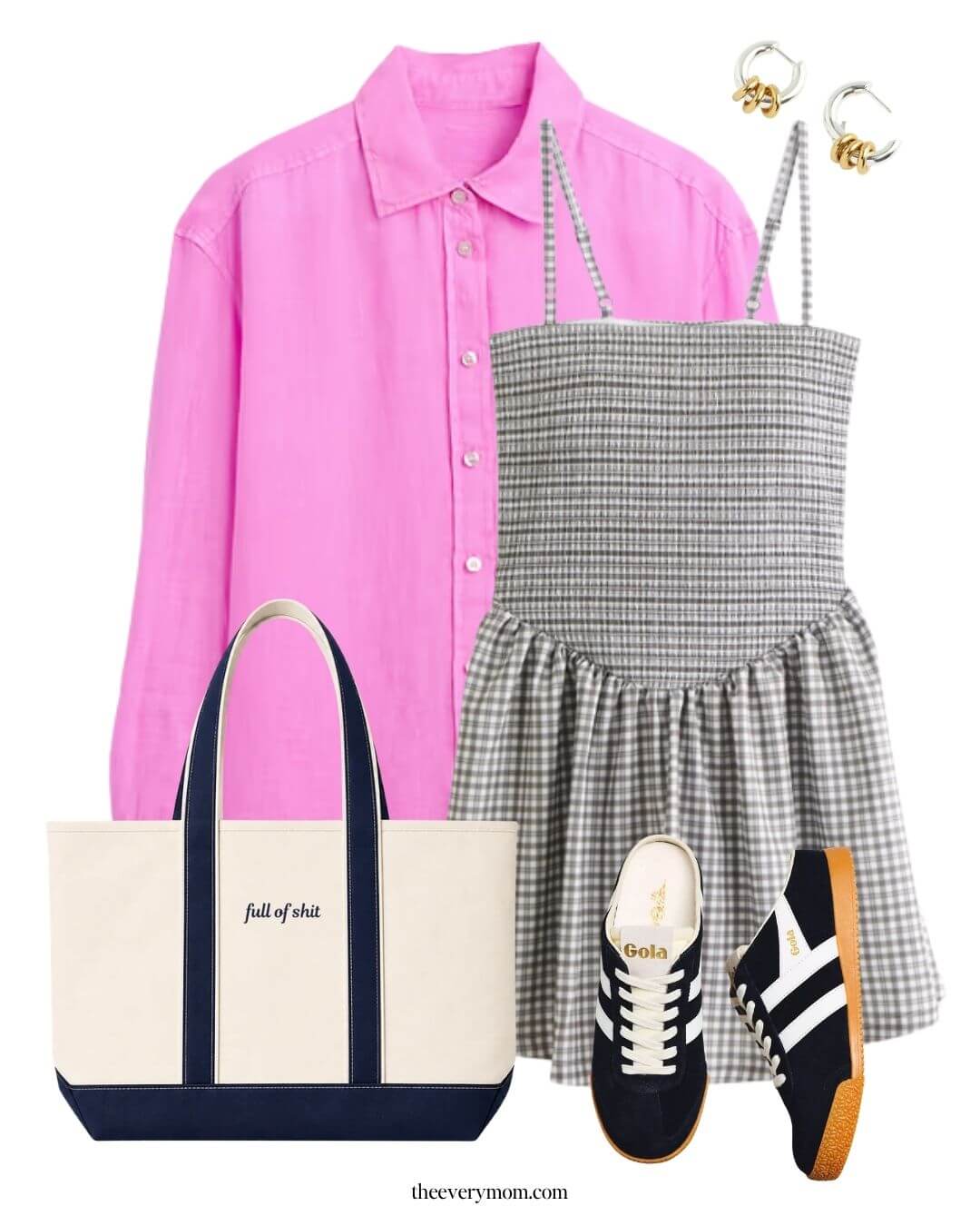 summer athleisure capsule outfit 7