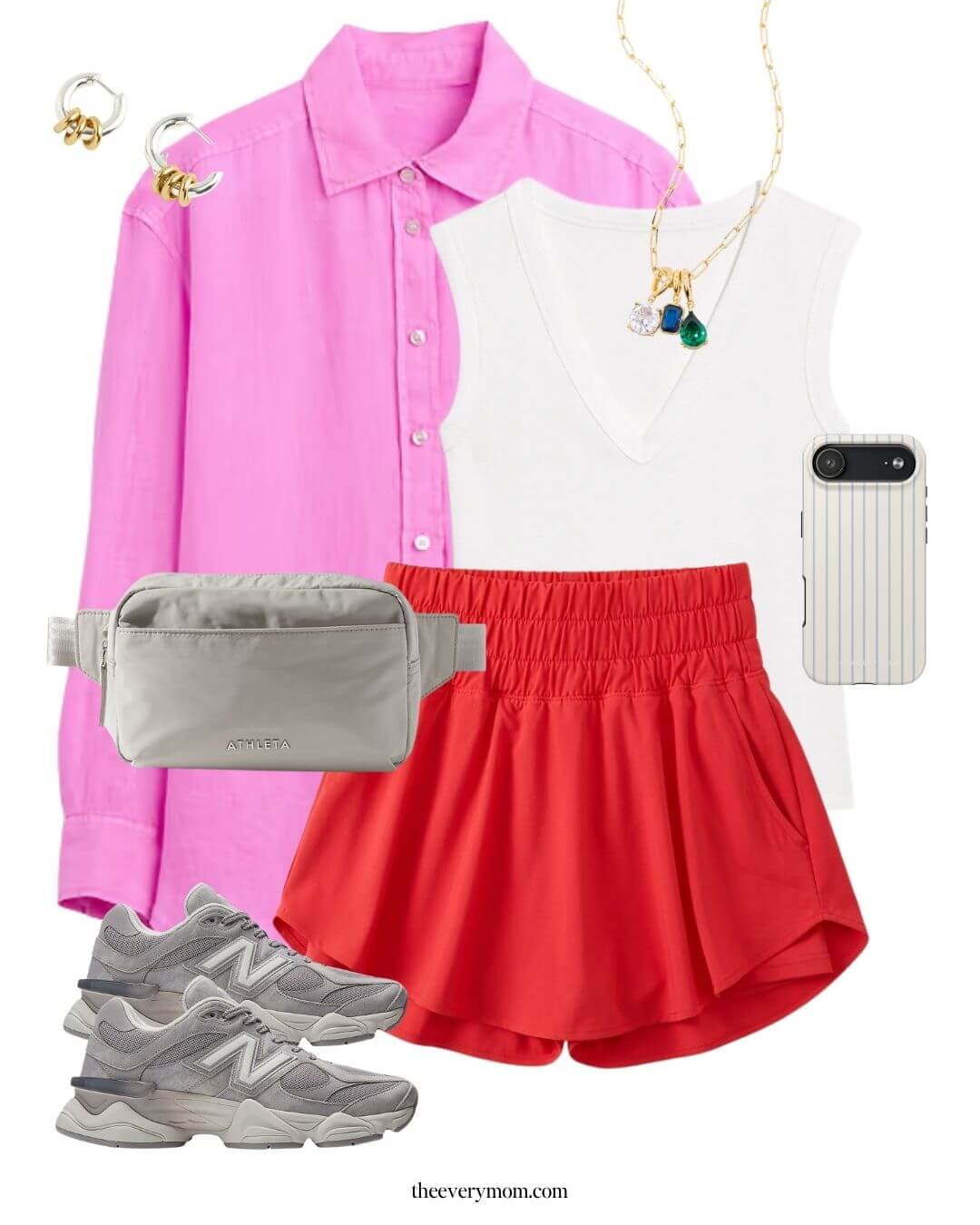 summer athleisure capsule outfit 9