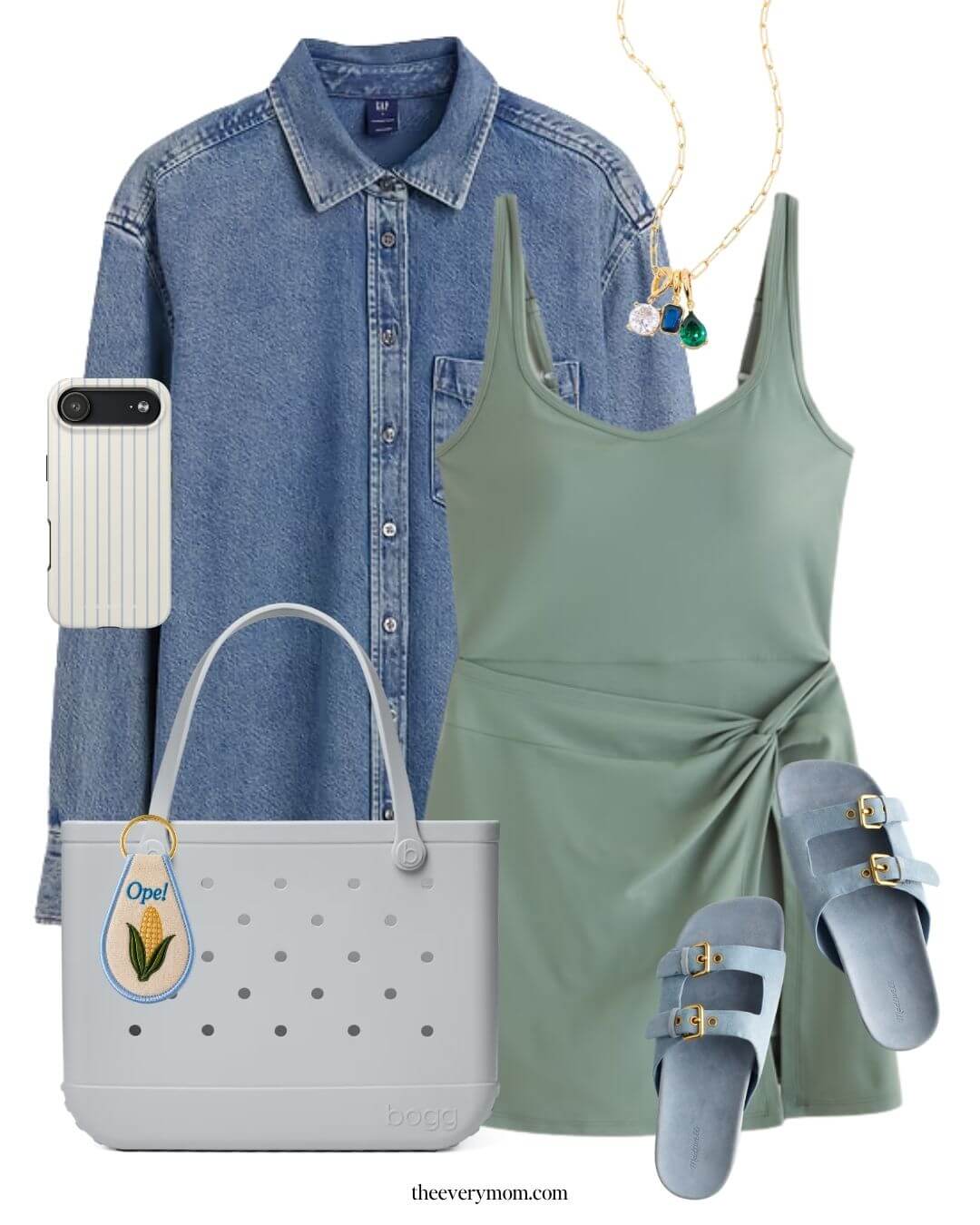 summer athleisure capsule outfit 10