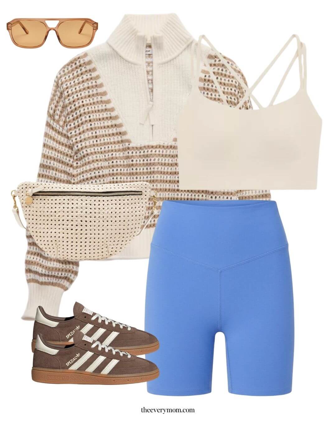 summer athleisure capsule outfit 11