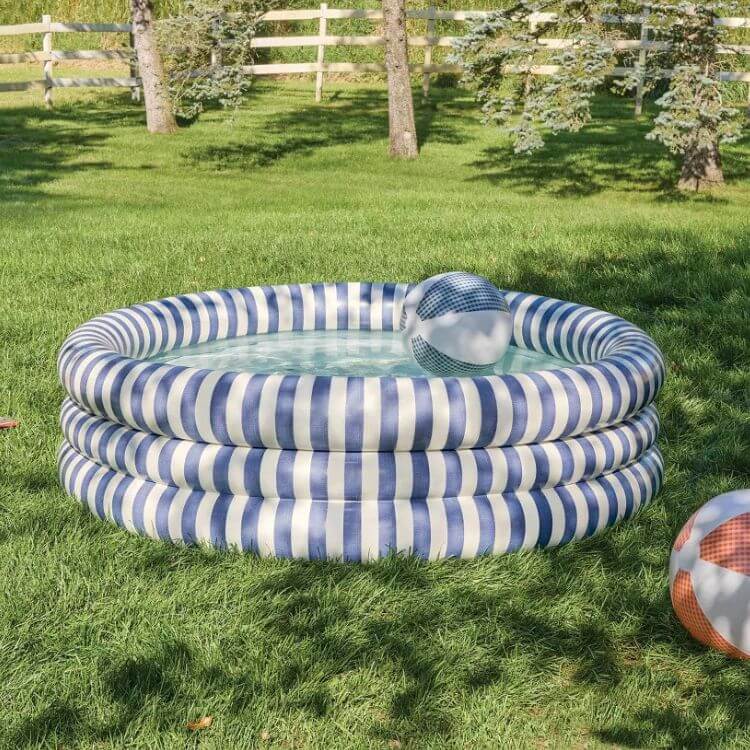 Round Inflatable Kiddie Pool