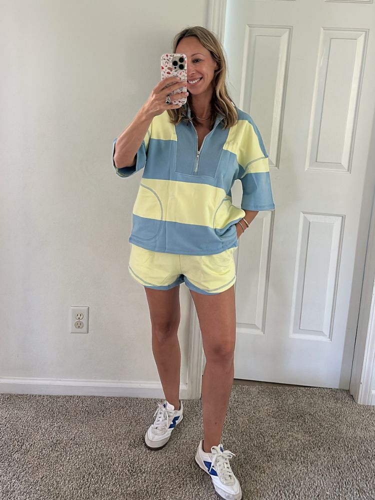 Cozy and comfortable Amazon set with shorts