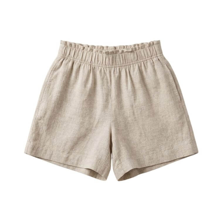 linen shorts