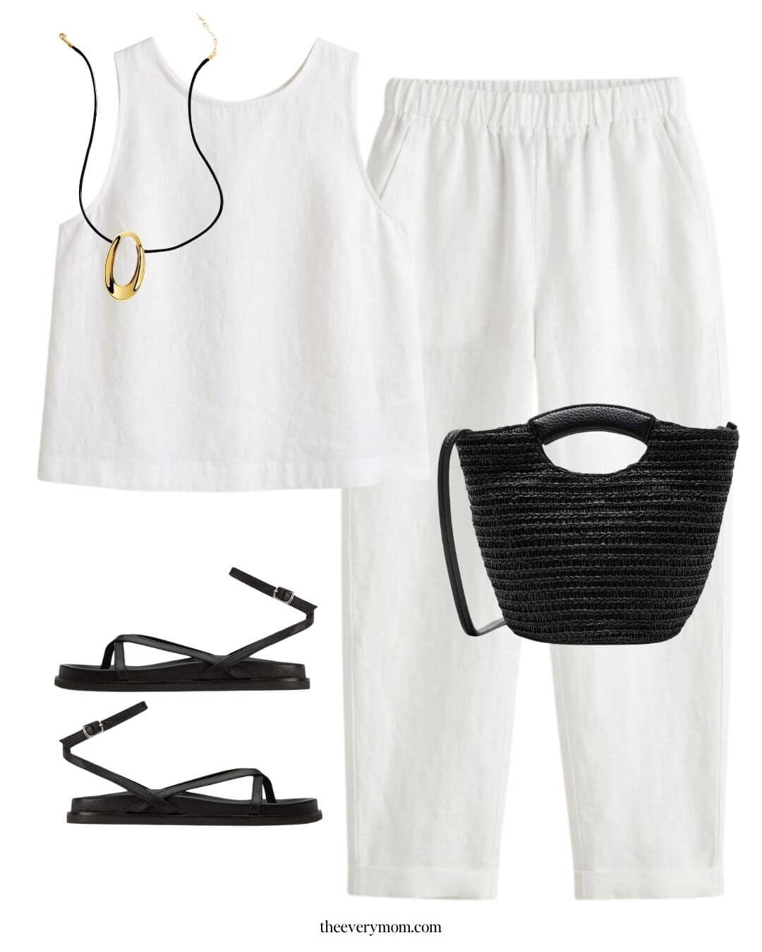 european capsule wardrobe outfit