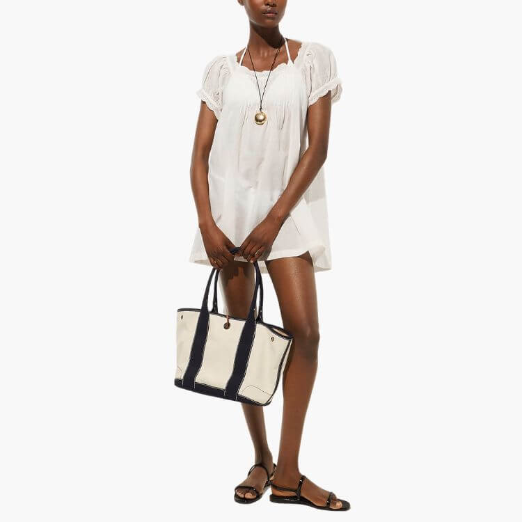 Scallop-trim Babydoll Dress