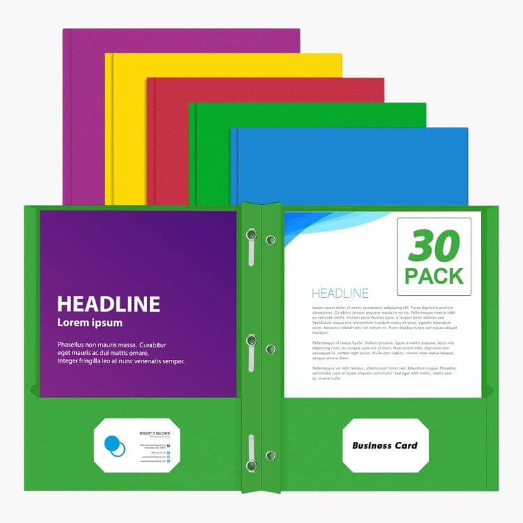 Two-Pocket Folders
