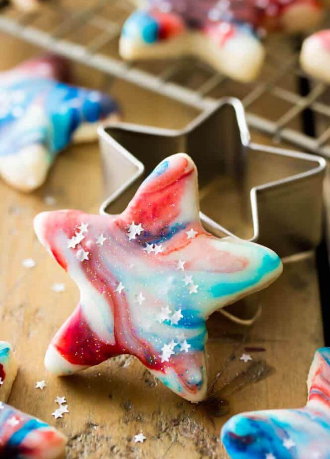 star spangled cookies