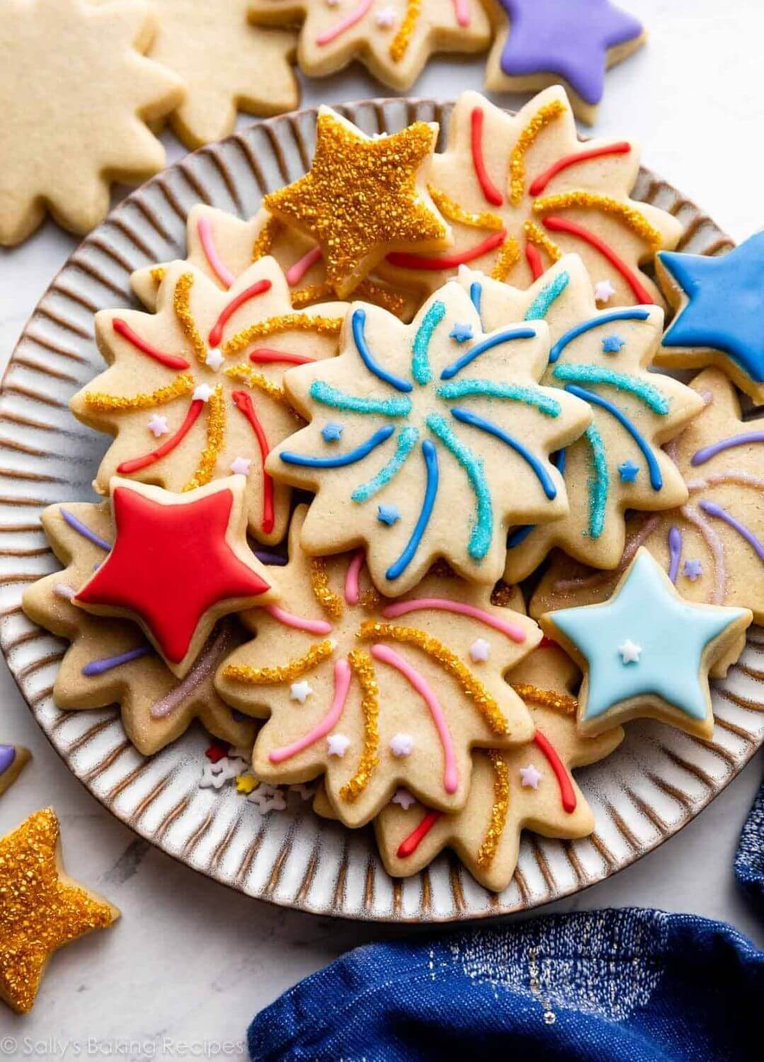 firework cookies