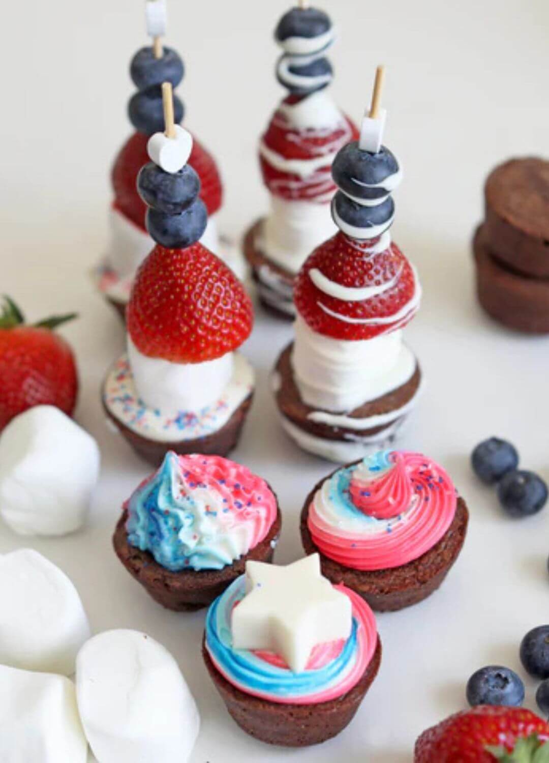 dessert kebabs