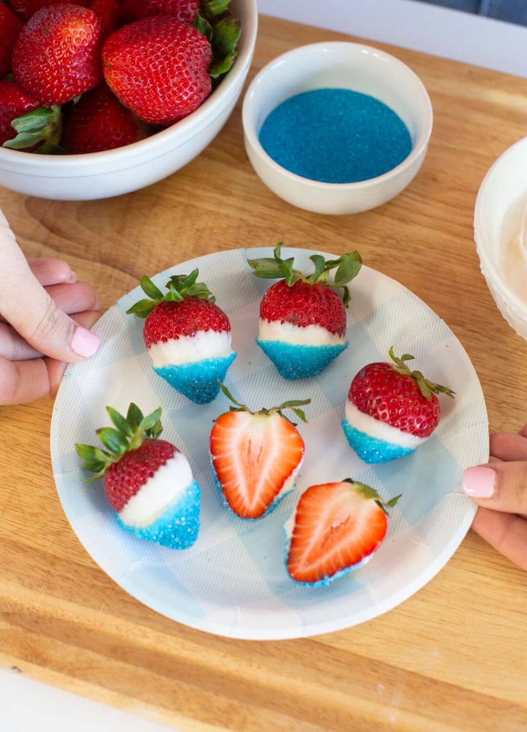 dipped strawberries