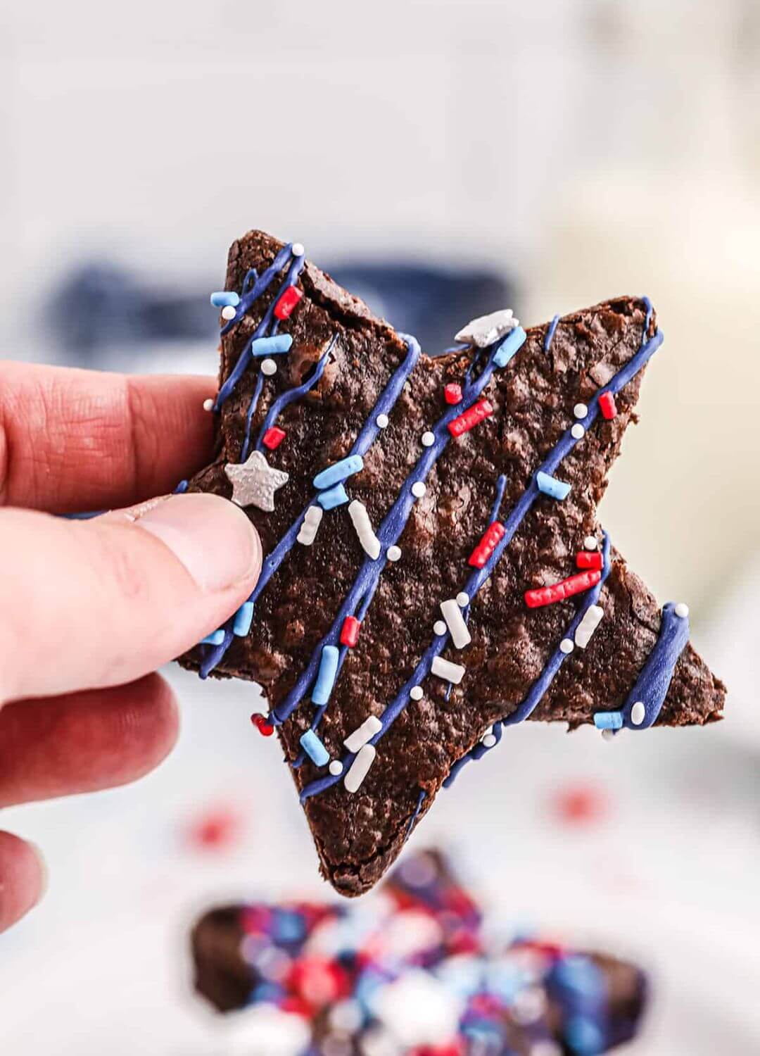 star spangled brownies