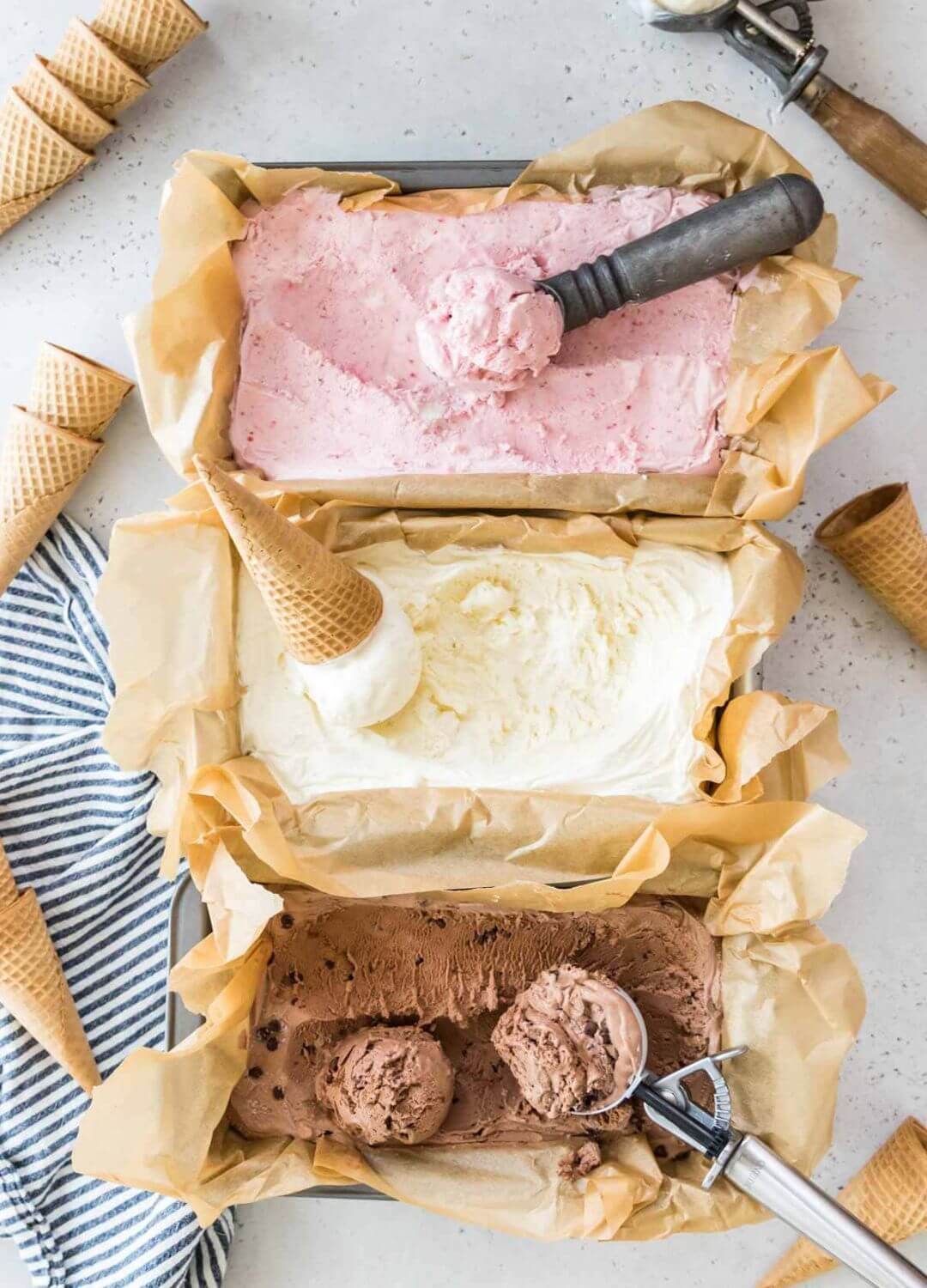 no churn homemade ice cream