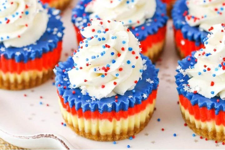 fourth of july desserts cheescake cup
