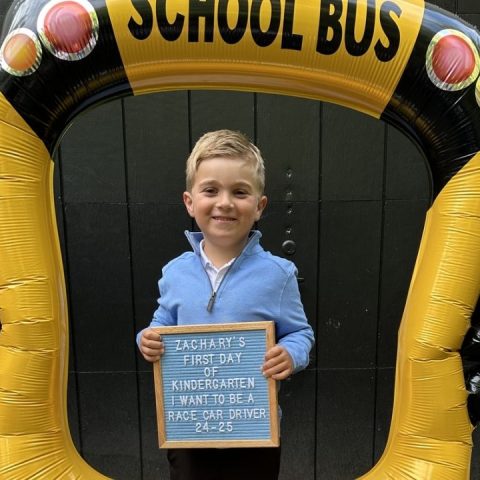 first day of kindergarten