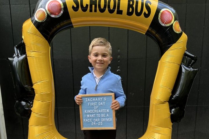 first day of kindergarten