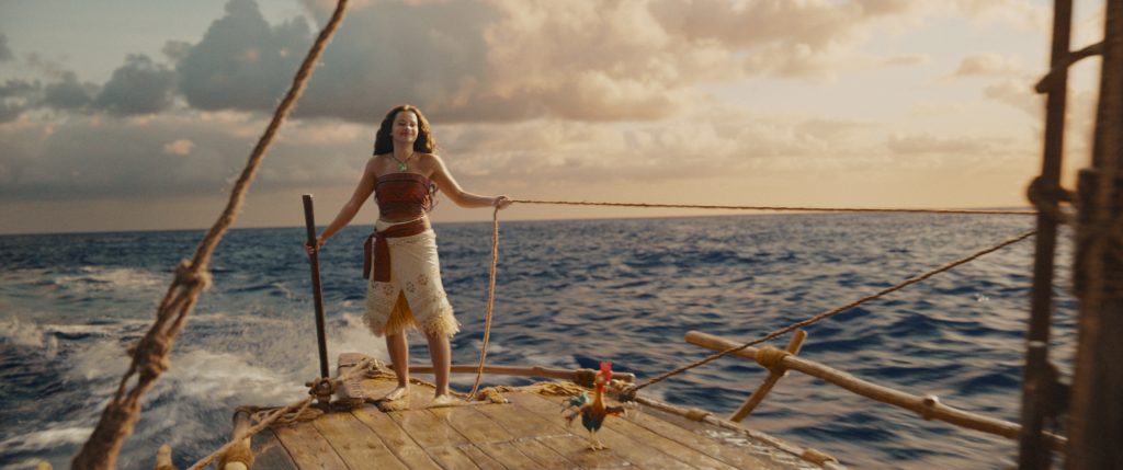 moana live action review moana on boat
