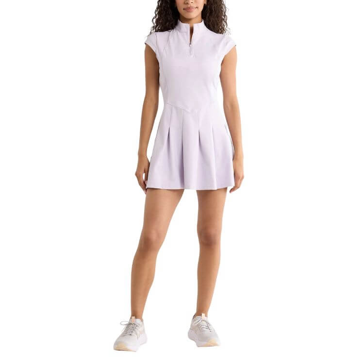 Half Zip Active Mini Dress